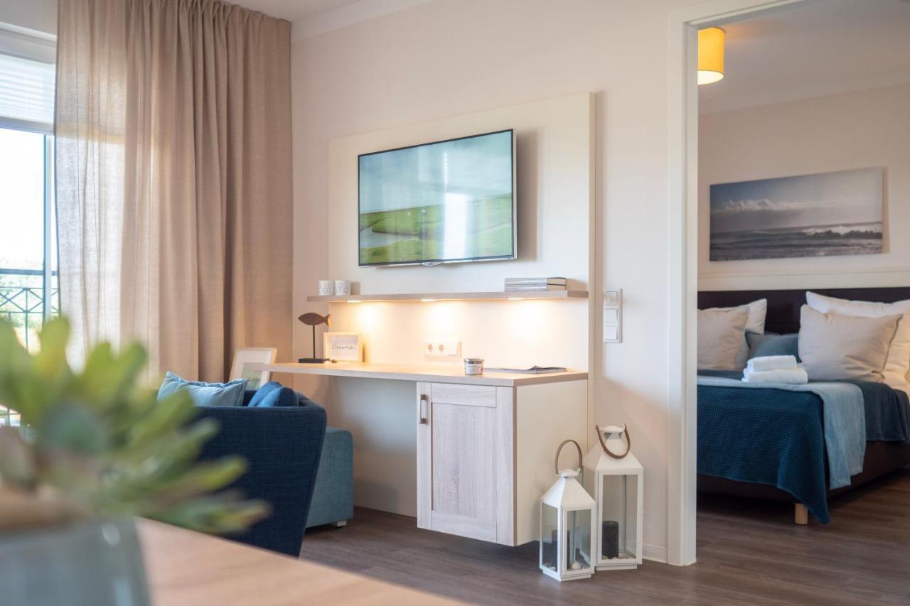 Aparthotel Waterkant Suites 2-Raum Fewo Am Meer Mit Spa Börgerende-Rethwisch Eksteriør billede