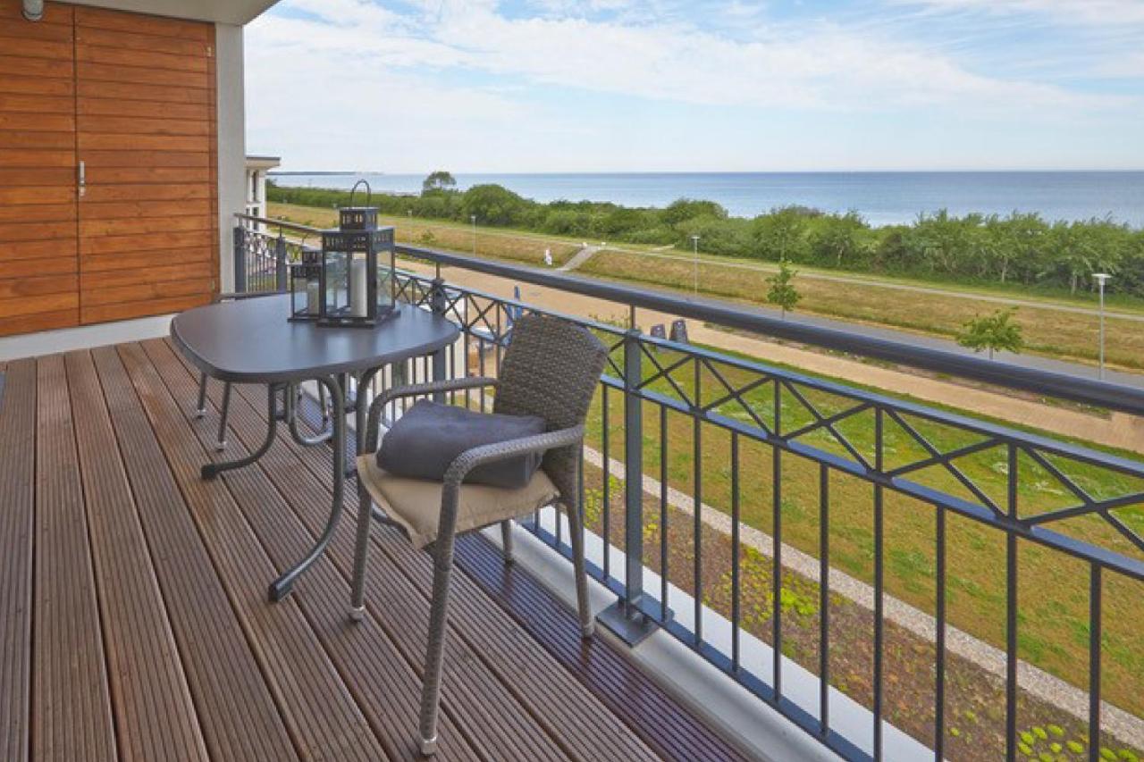 Aparthotel Waterkant Suites 2-Raum Fewo Am Meer Mit Spa Börgerende-Rethwisch Eksteriør billede
